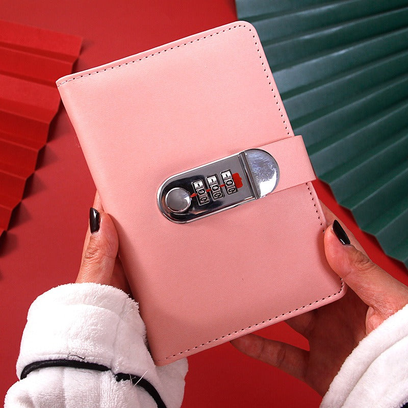 Wholesale PU Password Book with Lock Diary